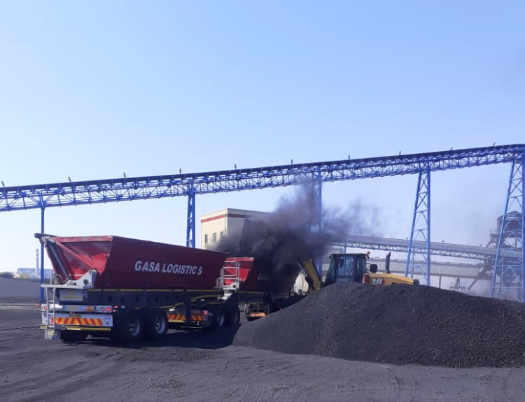 loading at mine